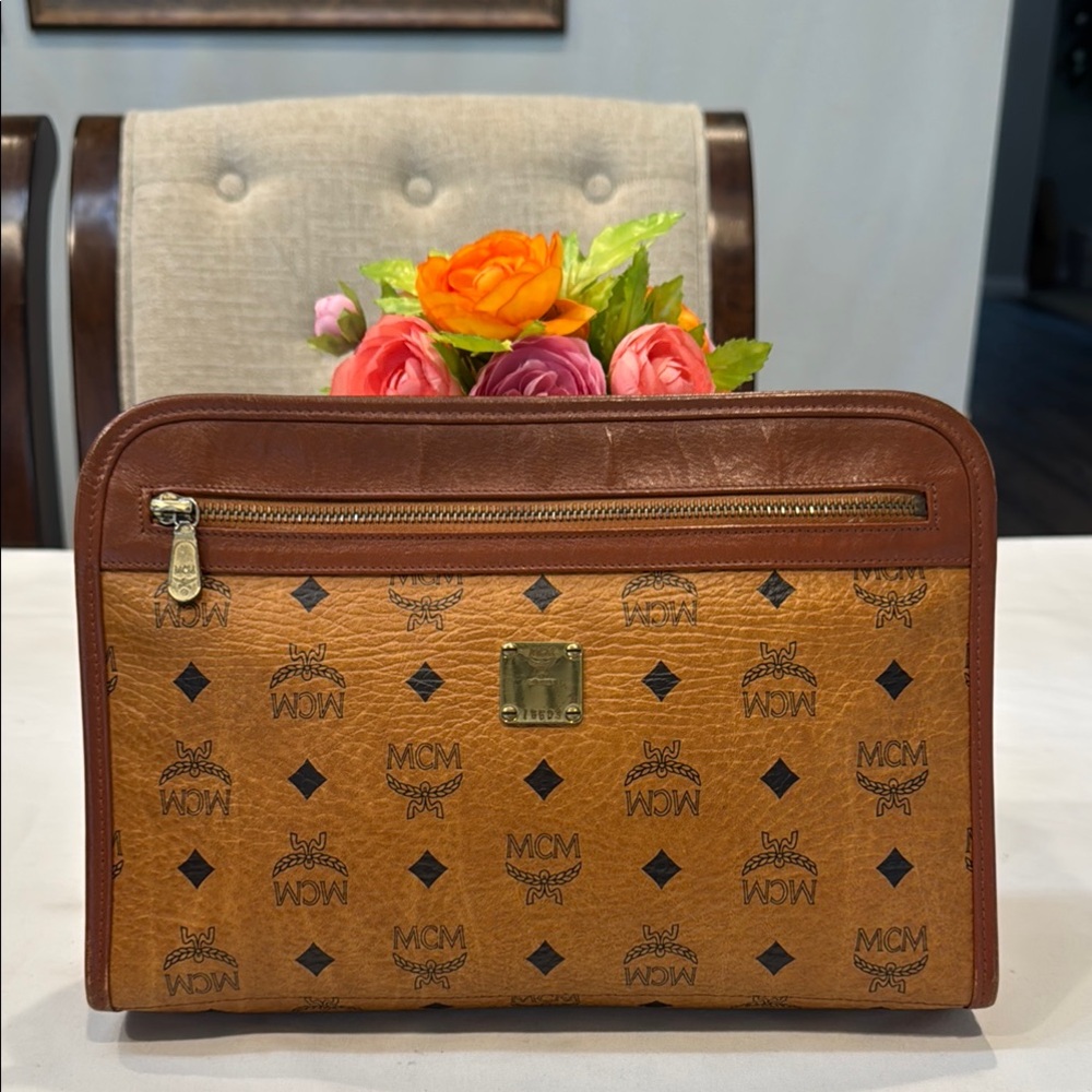 Authentic MCM Clutch